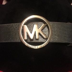 MICHAEL KORS silver belt